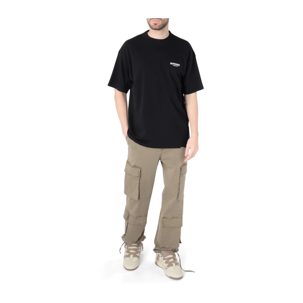Represent Owners Club Katoenen T-Shirt Black Heren