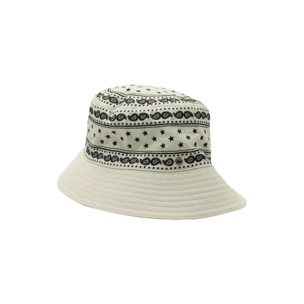 Hermès Vintage Pre-owned Polyester hats Beige Dames