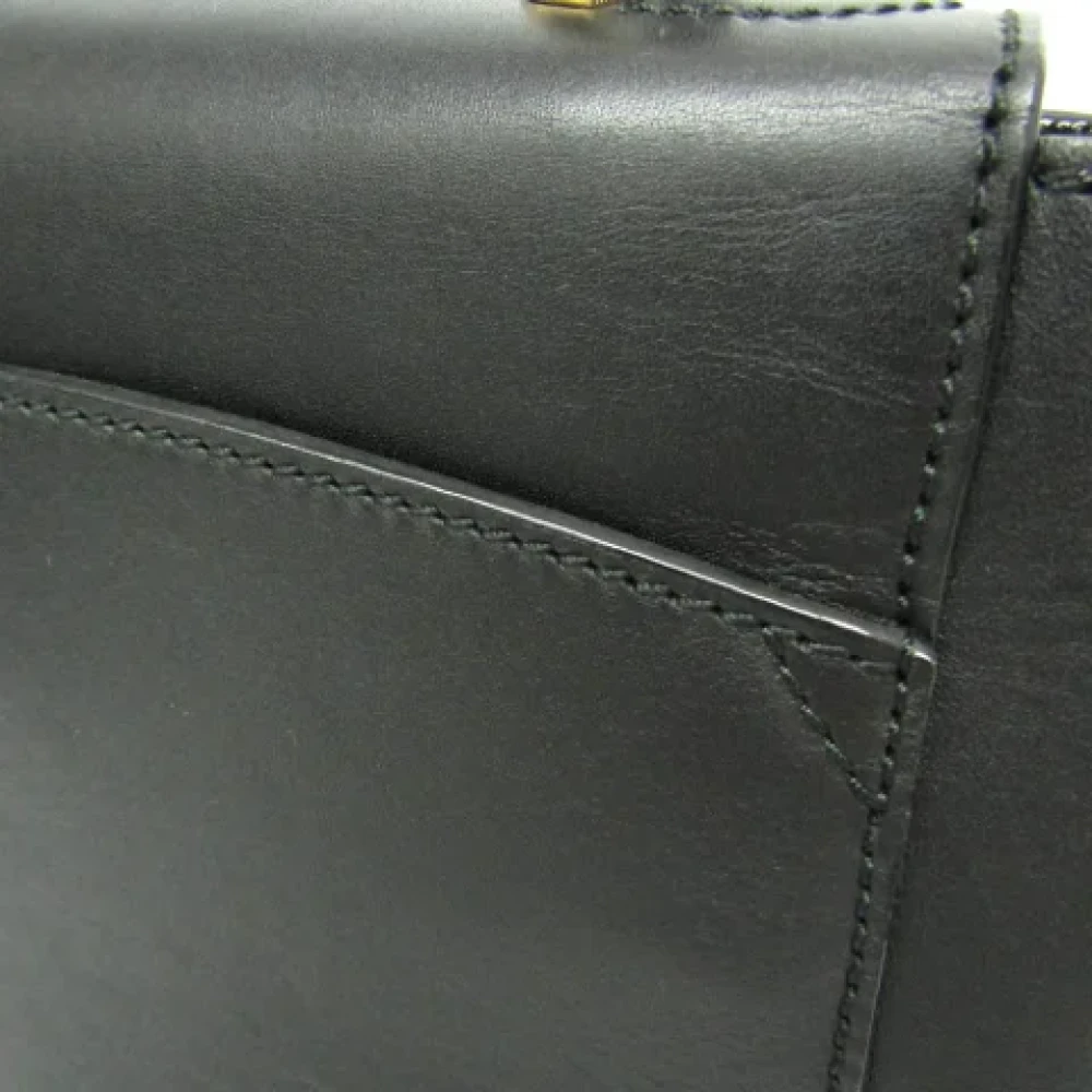 Bally Pre-owned Leather shoulder-bags Black Dames