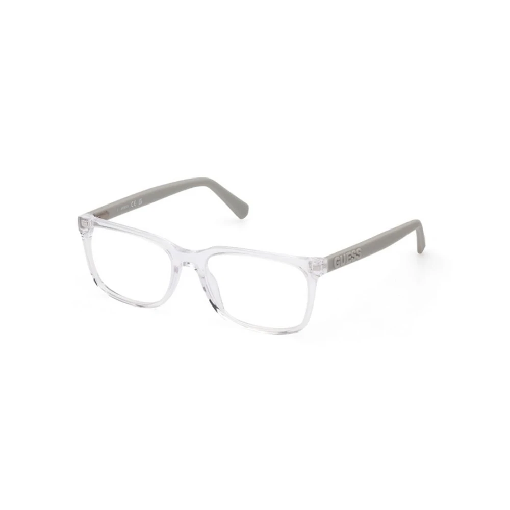 Guess Men's Gray Glasses, 56 Mm, Optical Frame