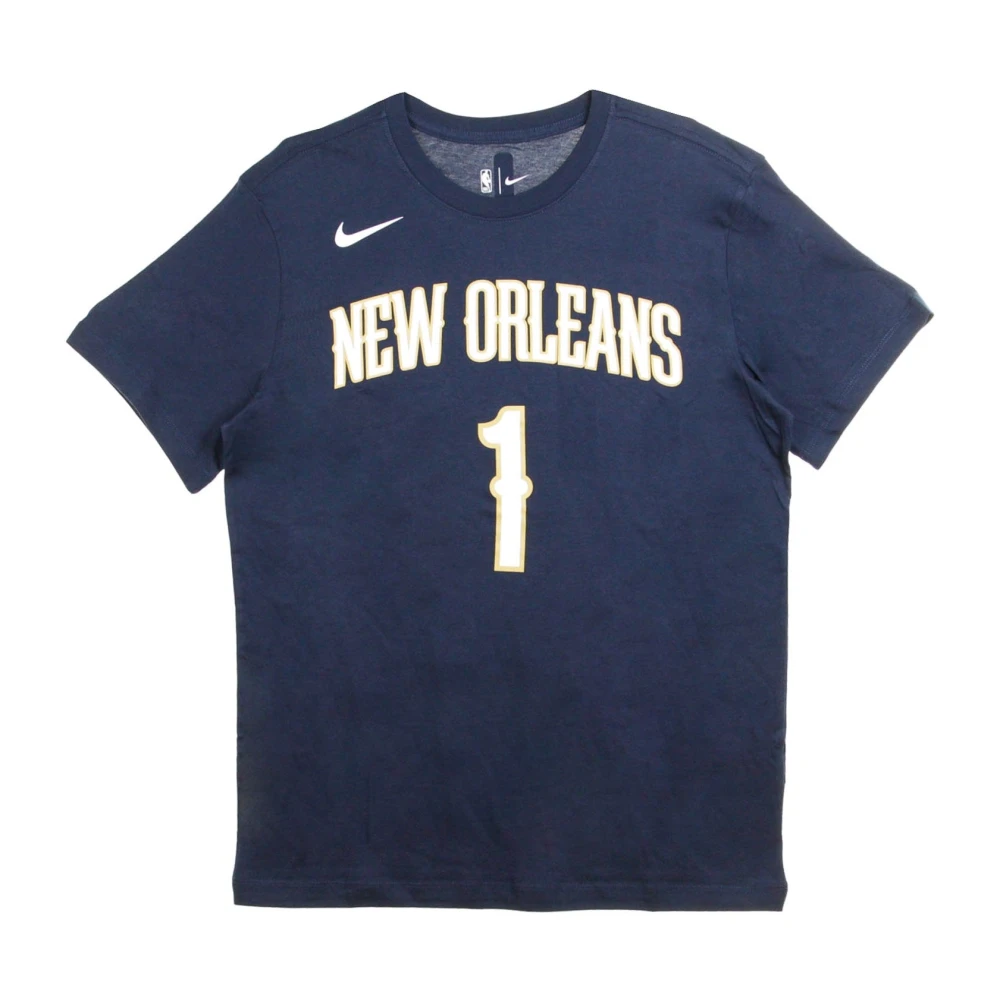 Nike Zion Williamson NBA T-shirt Blue Heren