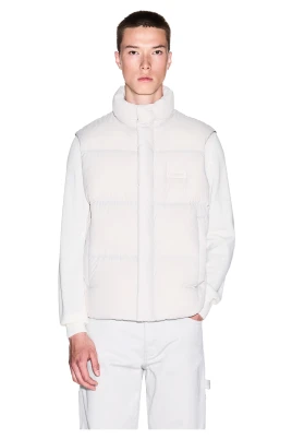 Full Zip Sleeveless Down Jacket