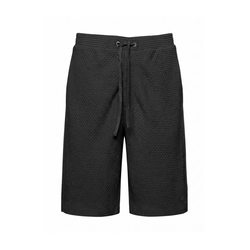 Emporio Armani Men's Black Casual Shorts - Casual Shorts - Xl - Shorts