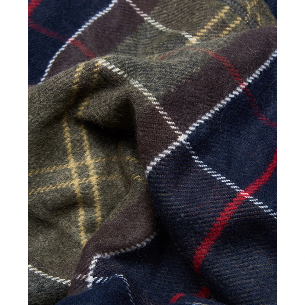 Barbour Stijlvolle Tartan Serape Wrap Multicolor Dames