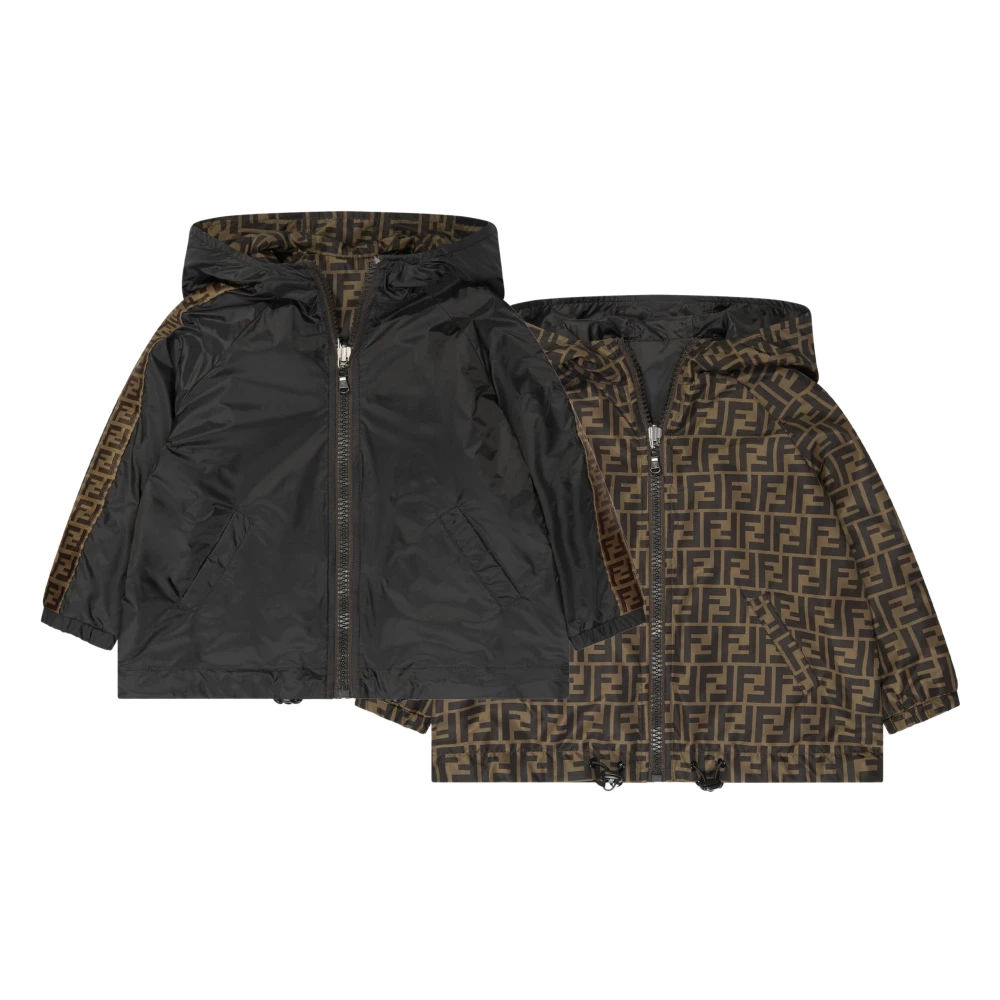 Fendi Men's Reversible Ff K-Way Jacket