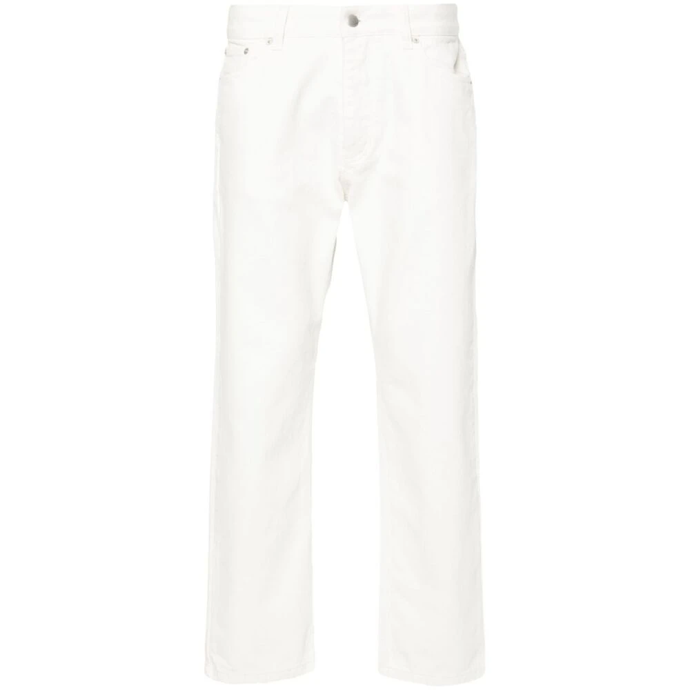 Studio Nicholson Straight Jeans White Heren