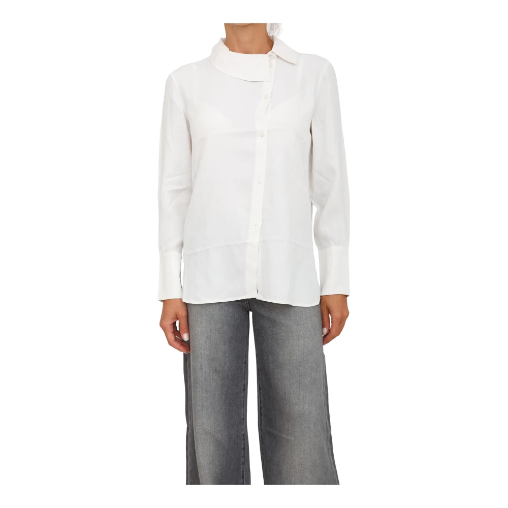 Armani Exchange Mujer Blanco Blusas Y Camisas, Talla: M