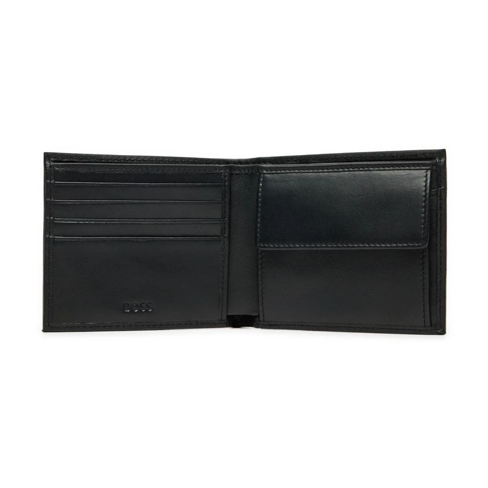 Hugo Boss Heren Portemonnee met Muntvak Black Heren
