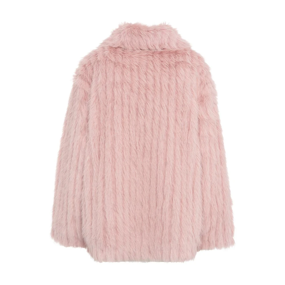 Jakke Rose Jassen Aw24 Dameskleding Pink Dames