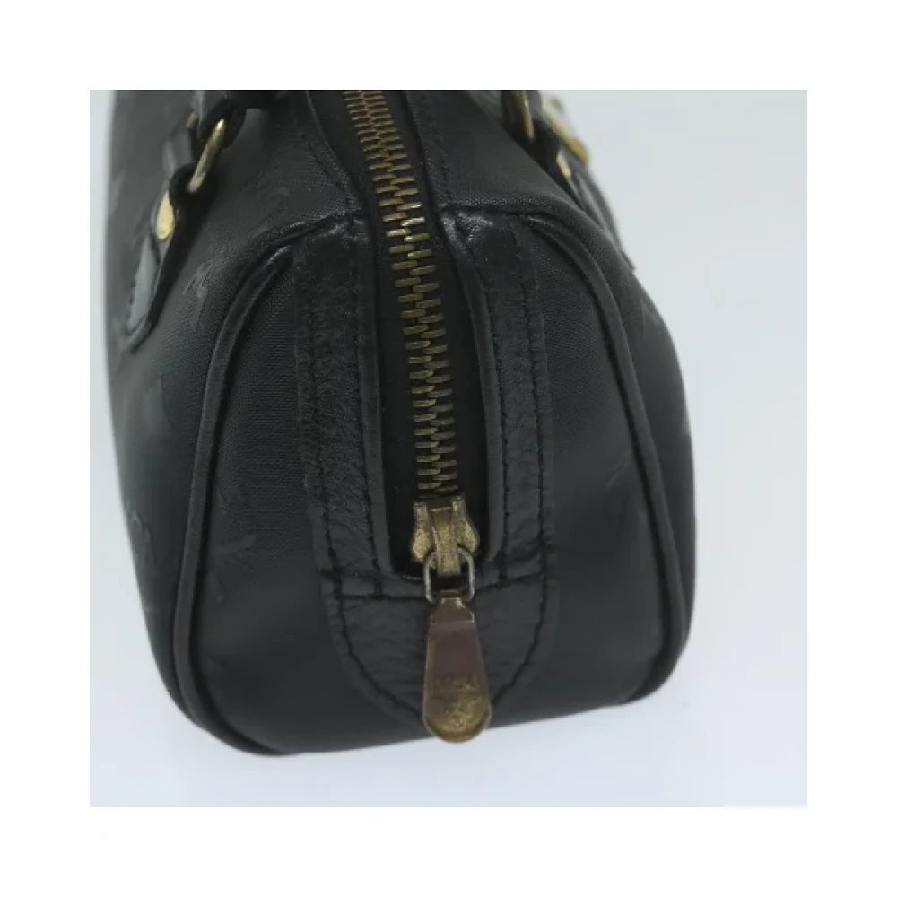 MCM Pre-owned Canvas handbags Black Dames