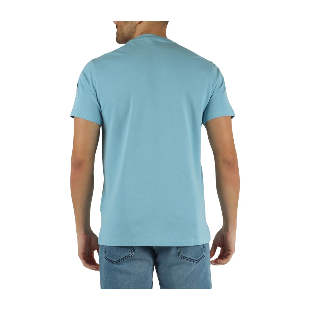 Colmar Regular Fit Piquet Katoenen T-shirt Blue Heren