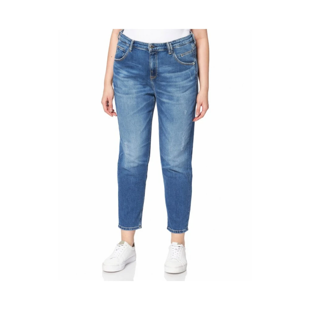 Marc O'Polo Denim Boyfriend Fit Jeans Blue Dames