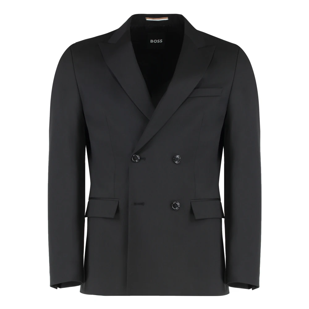 Hugo - Jackets > Blazers - Black - Hugo - Modalova