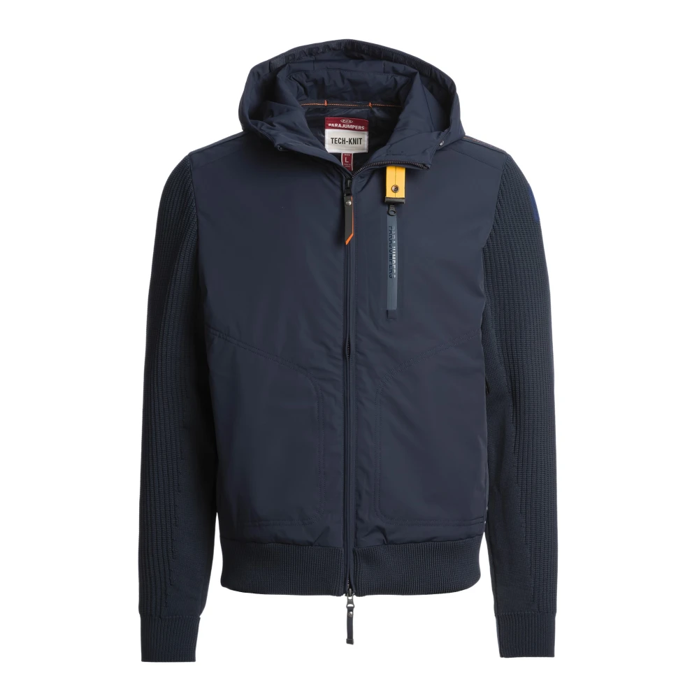 Parajumpers Men's Blue Willard Hybrid Jacket - Zip-Throughs - Xl - Sweatshirts & Hoodies