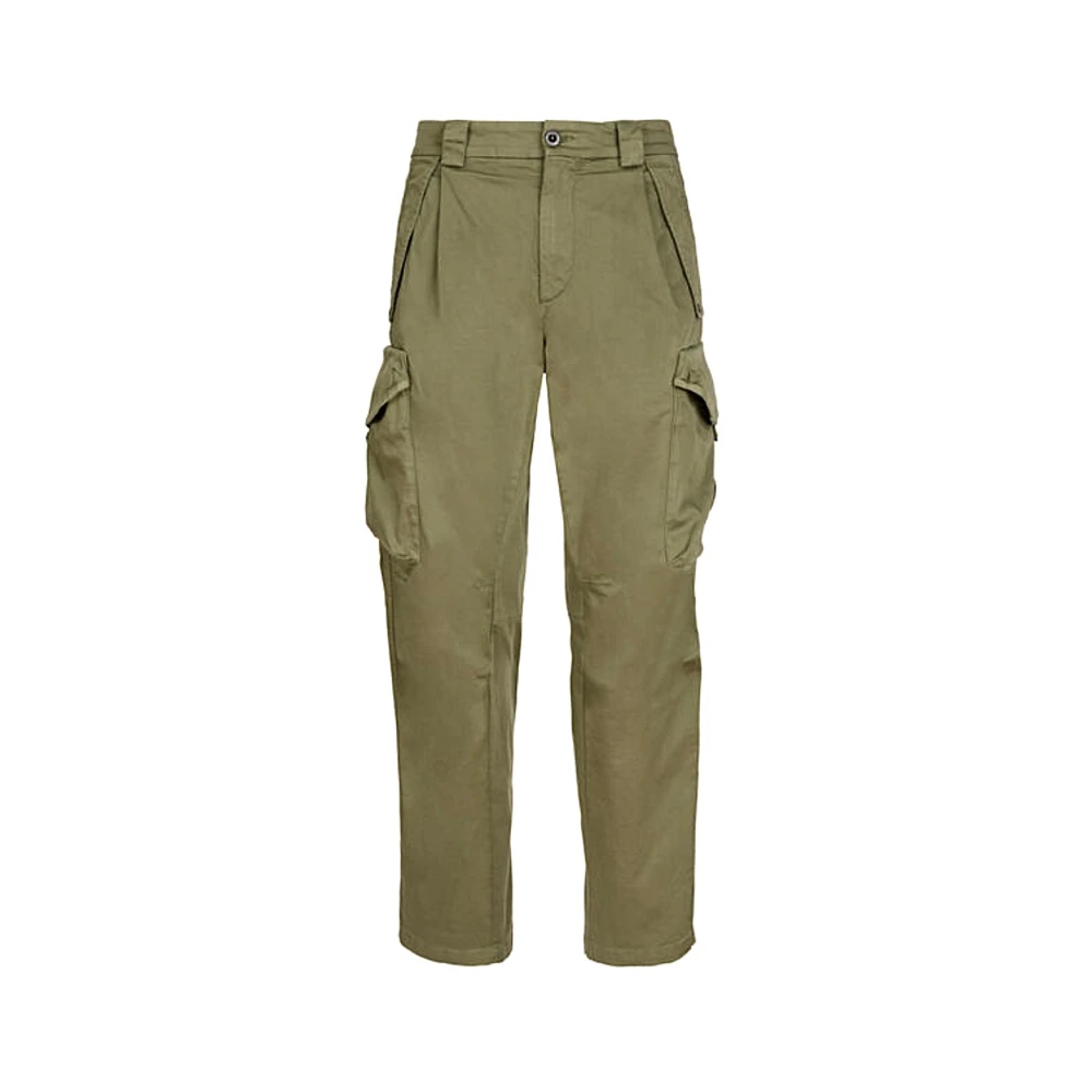 C.P. Company Casual Katoenen Broek Green Heren