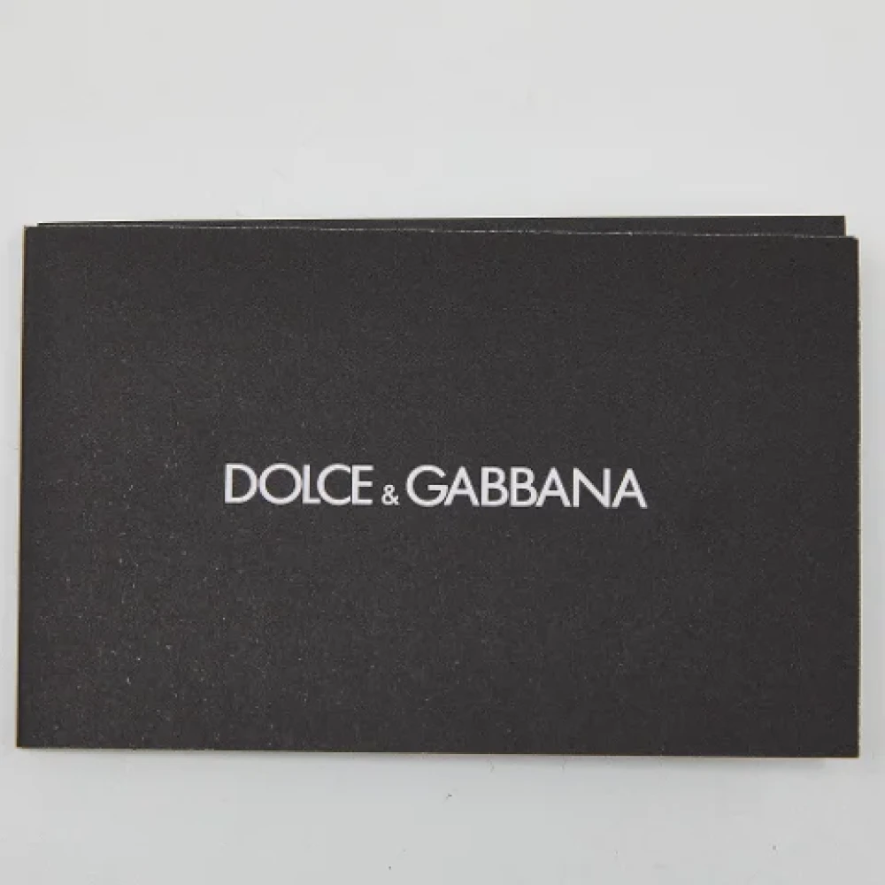 Dolce & Gabbana Pre-owned Leather home-office Multicolor Dames