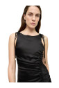 robe-longue-en-satin-noir-avec-fronces
