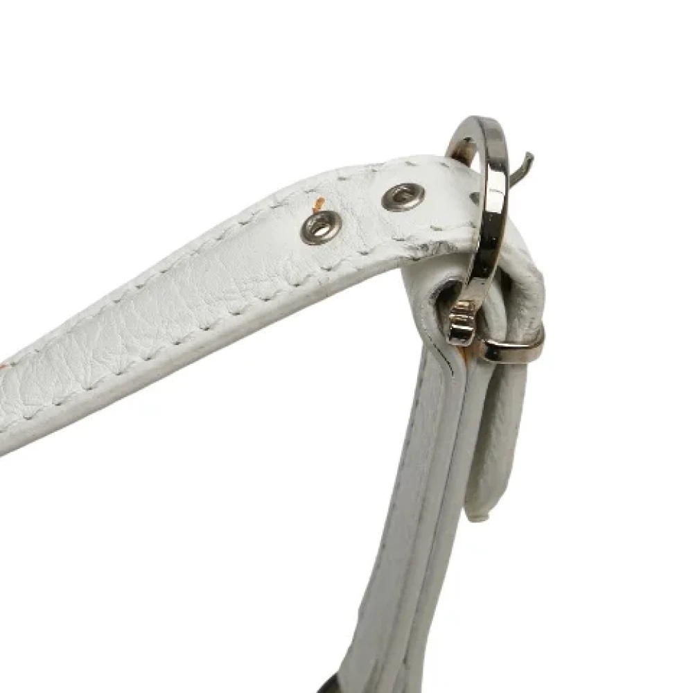 Salvatore Ferragamo Pre-owned Leather handbags White Dames