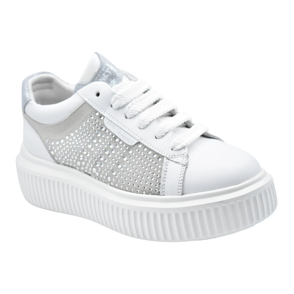 Janet & Janet Sneakers Dames Schoenen Wit