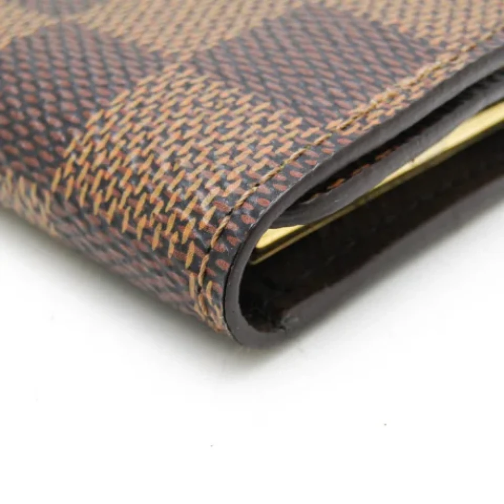 Louis Vuitton Vintage Pre-owned Fabric key-holders Brown Dames