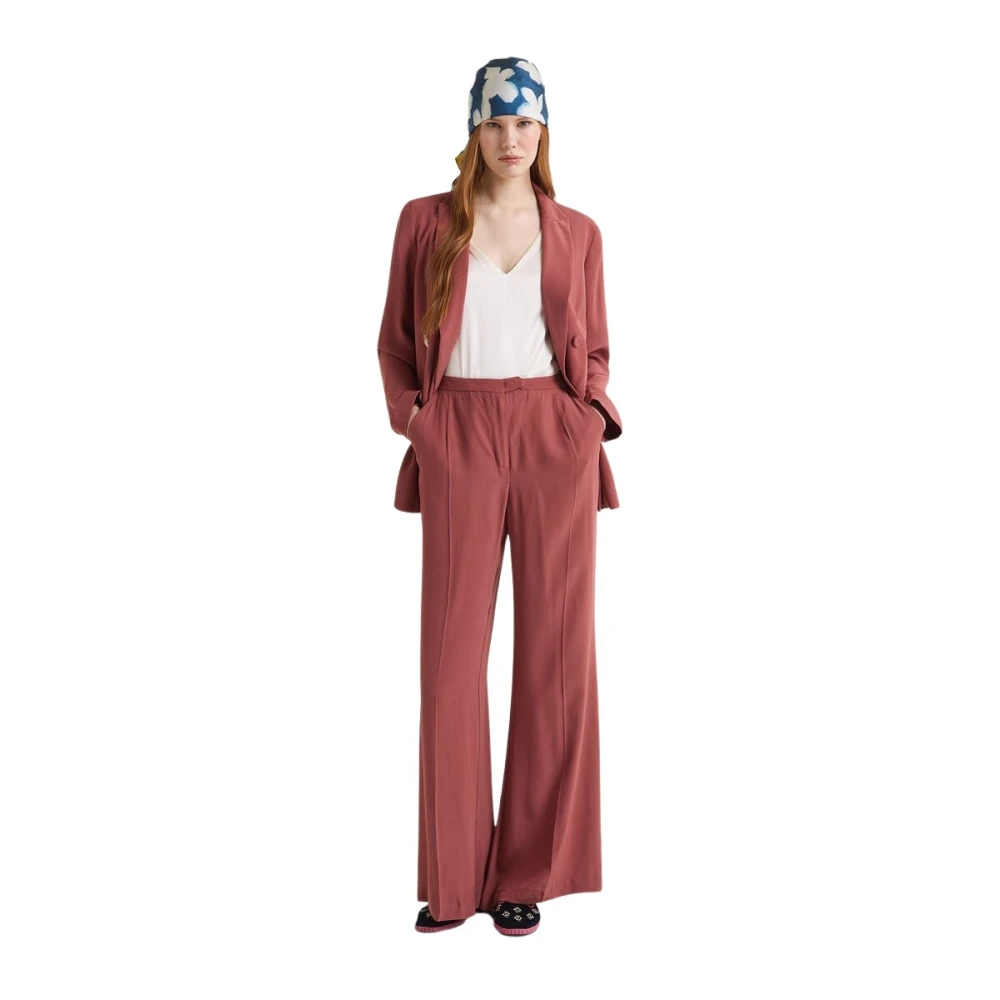 Trousers > Wide Trousers - - Maliparmi - Modalova