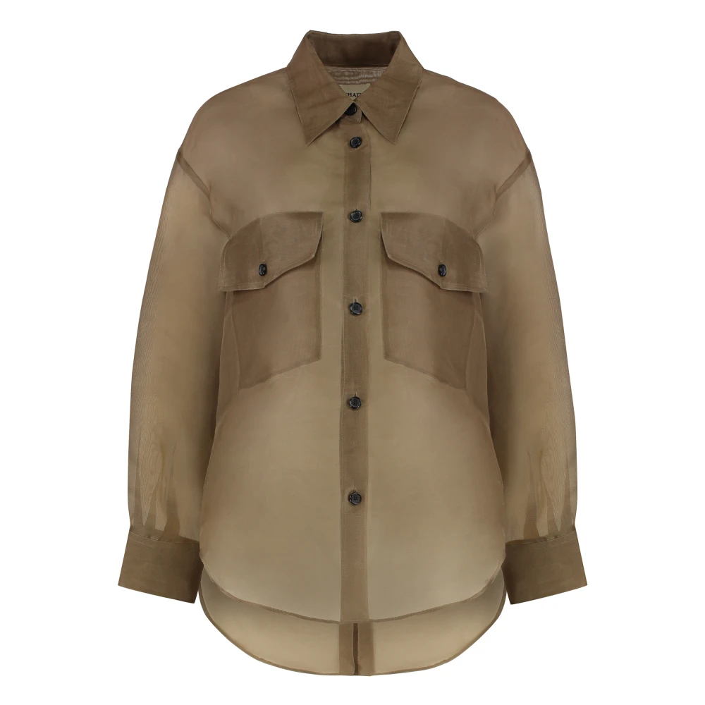 Blouses & Shirts > Shirts - - Khaite - Modalova