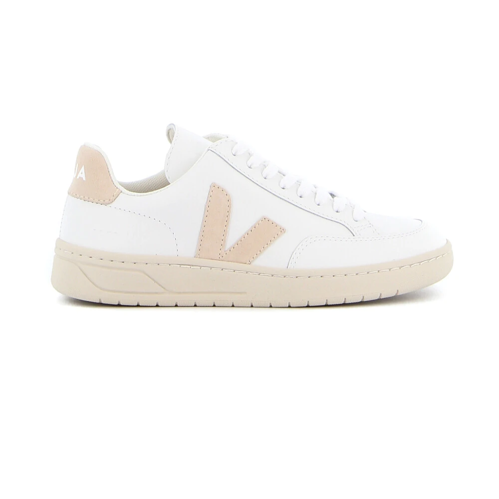 Veja , Sneakers, Female, White, 5 Uk, V-12 Leather Trainers - Image 3