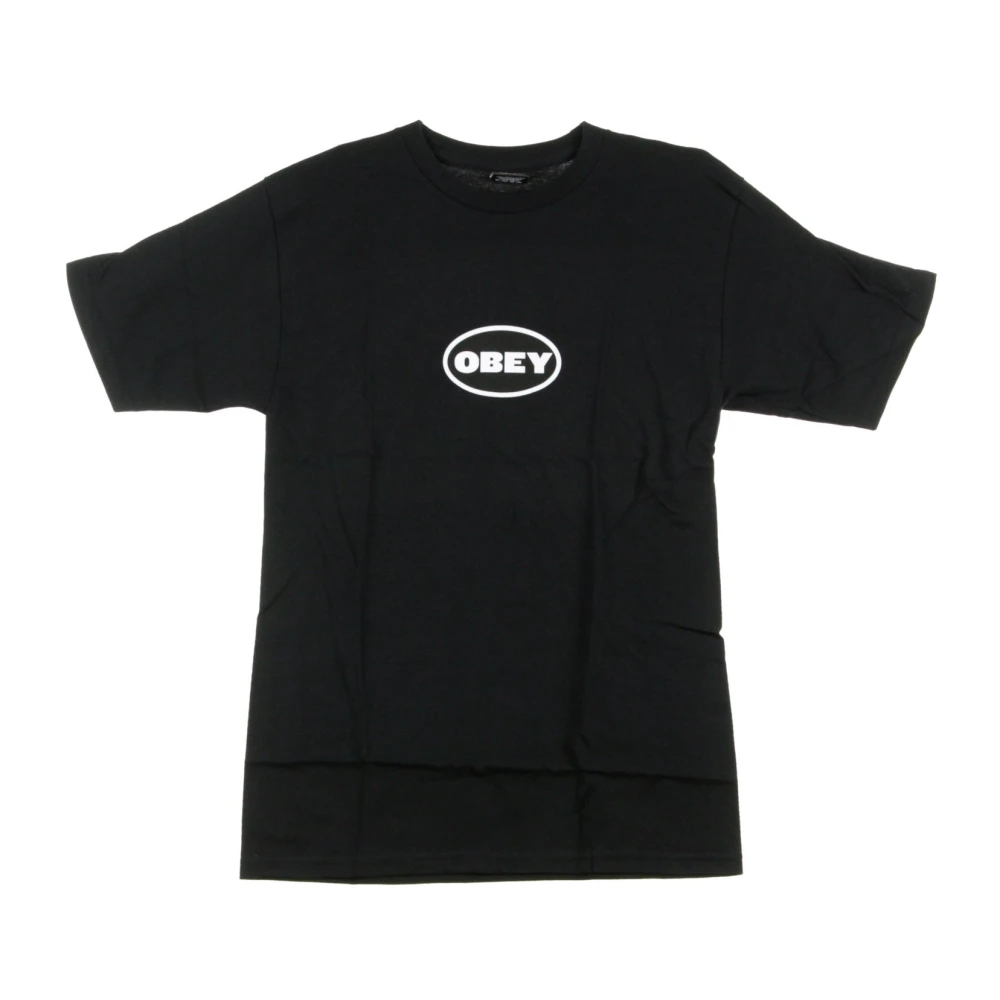 Obey Herr Galleri Svart T-shirt Black, Dam