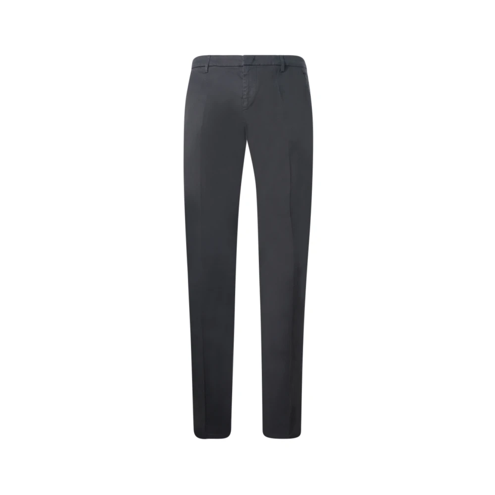 Dondup Men's Black Chinos, W36, Spiritissimo Chino Trousers