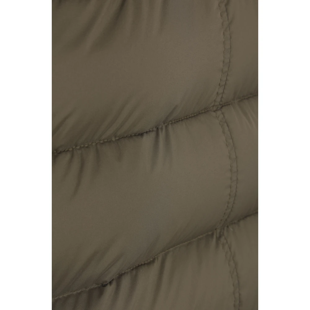 Herno Olijfgroene Nylon Pufferjas Green Heren