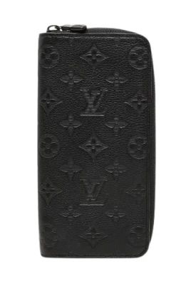 Pre-owned Monogram Shadow Long Zipper Wallet
