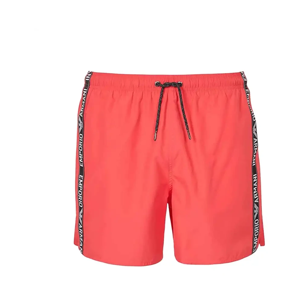 Emporio Armani Herren Rosa Badehose Strandbekleidung