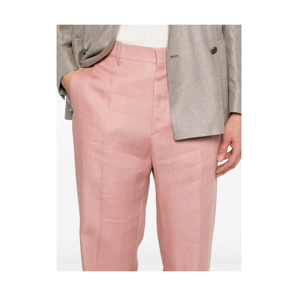 Tagliatore Broek Pink Heren