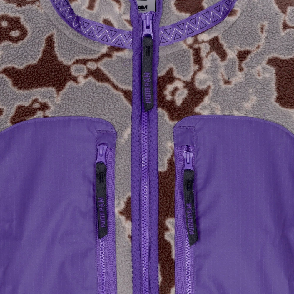 Puma Sherpa Fleece Jas met Pam Design Multicolor Heren