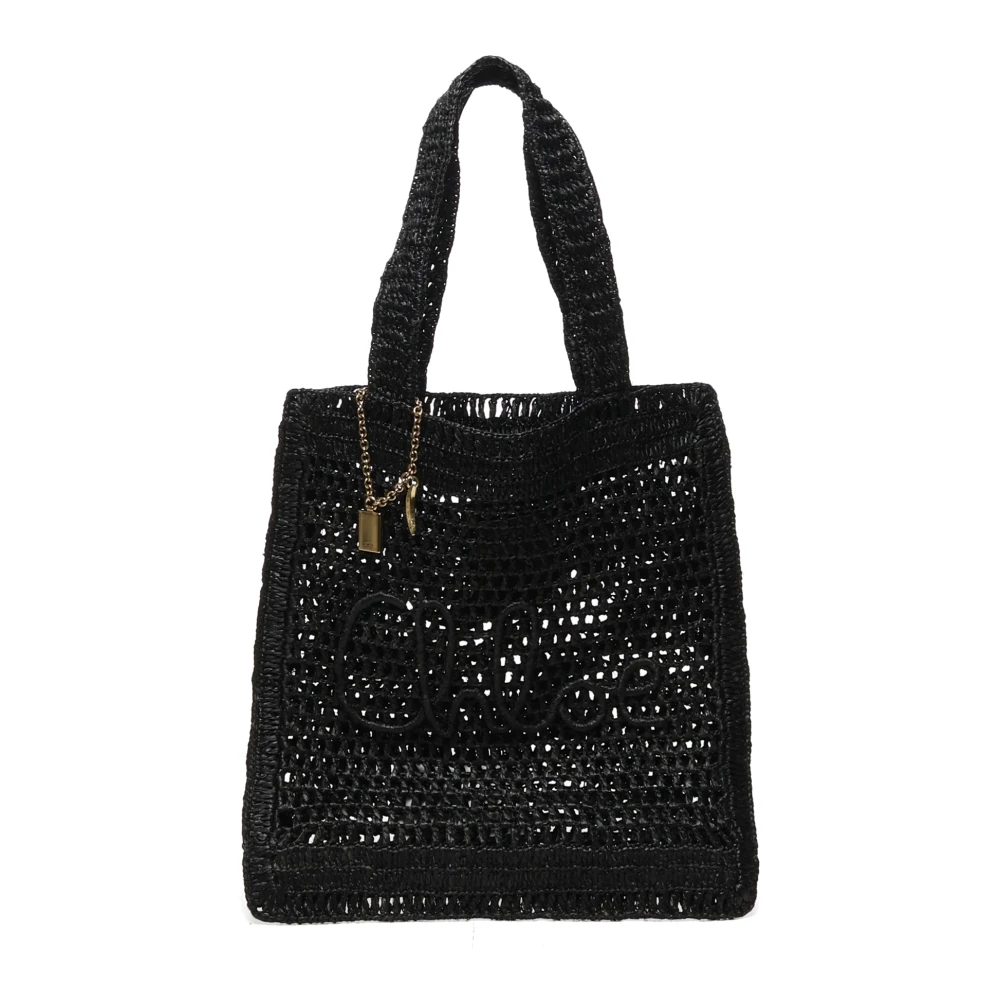 Chloé - Bags > Tote Bags - Black - Chloé - Modalova