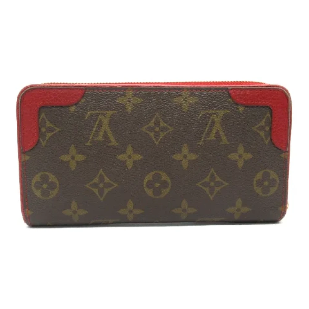 Louis Vuitton Vintage Pre-owned Leather wallets Brown Dames