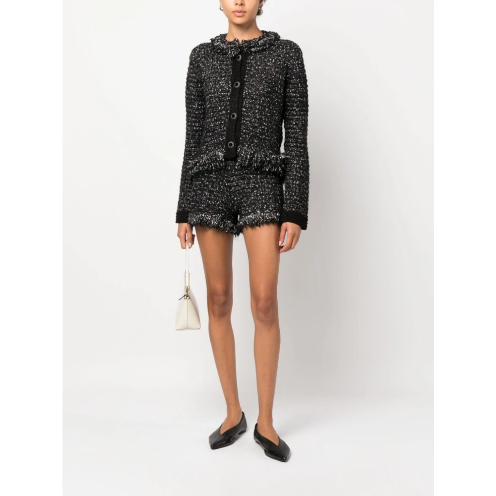 Twinset Gebreid Jack Bic.nero Neve Black Dames