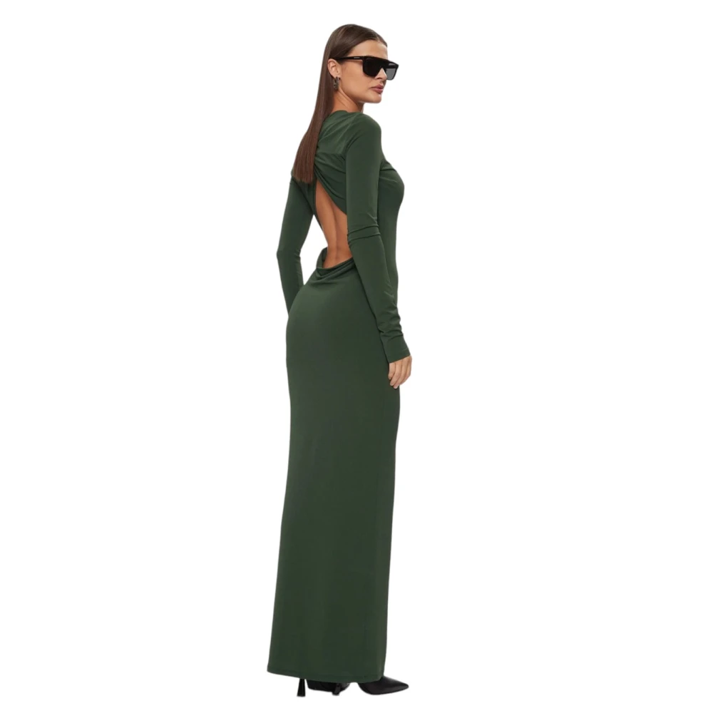 PATRIZIA PEPE Maxi Dresses Green Dames