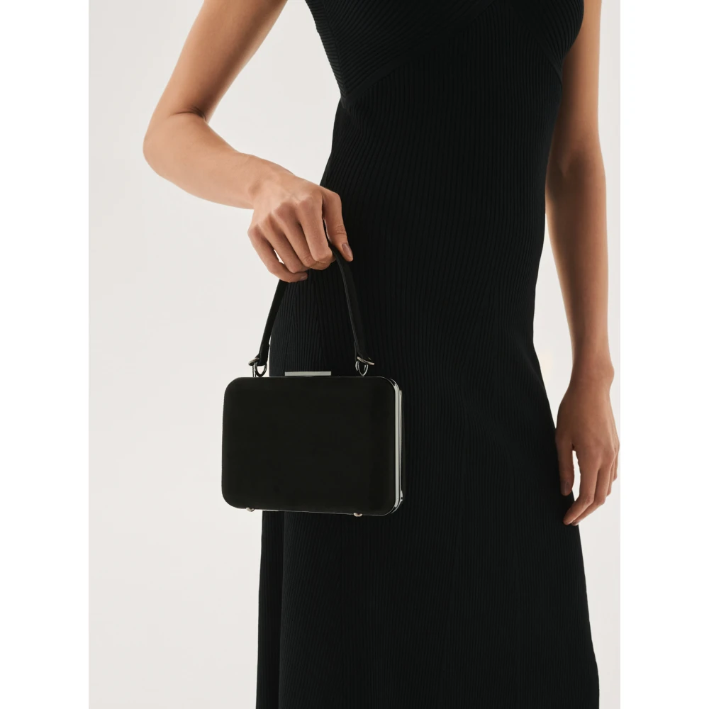 Kazar Dames zwarte clutch tas Black Dames