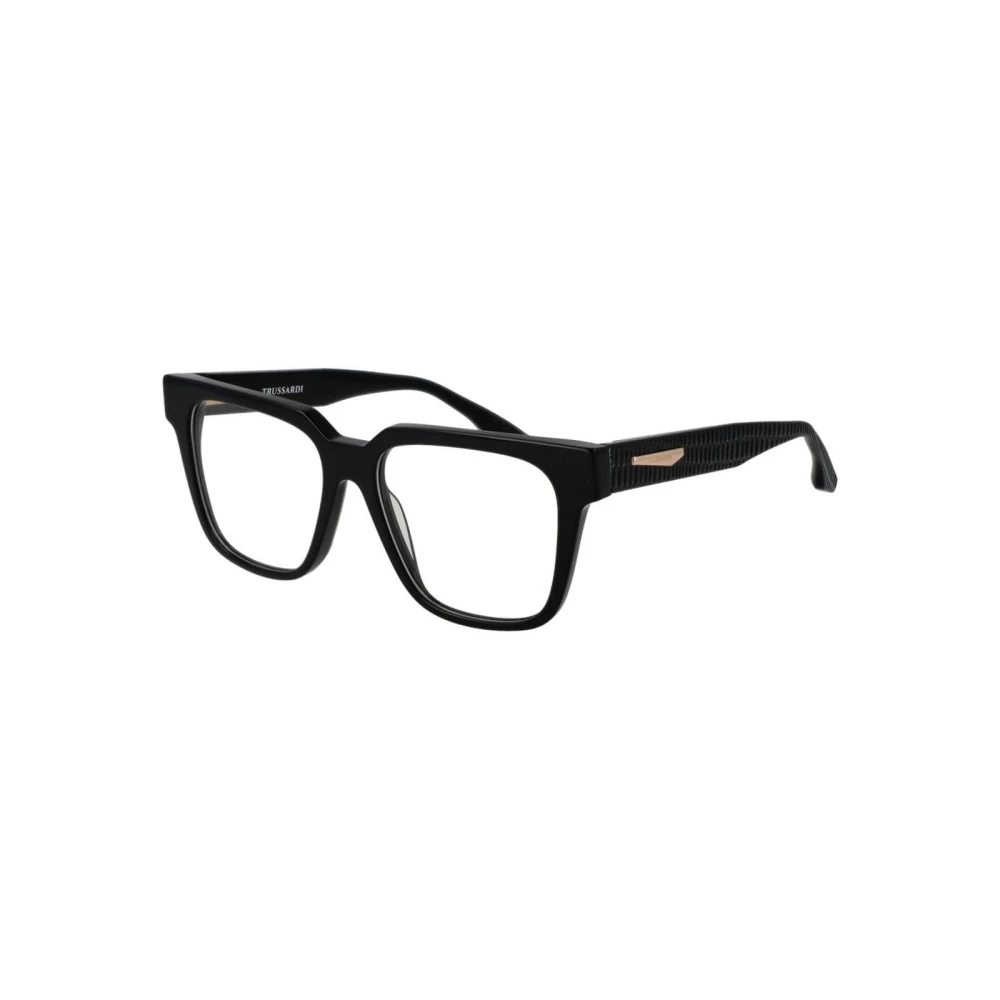 Trussardi Black Acetate Glasses (Frames) - Image 4