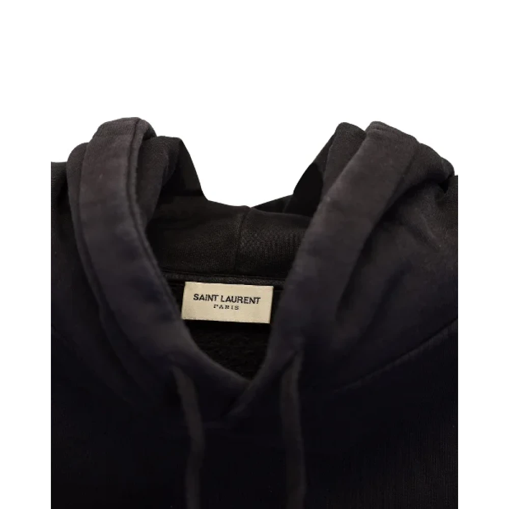 Yves Saint Laurent Vintage Pre-owned Cotton tops Black Heren