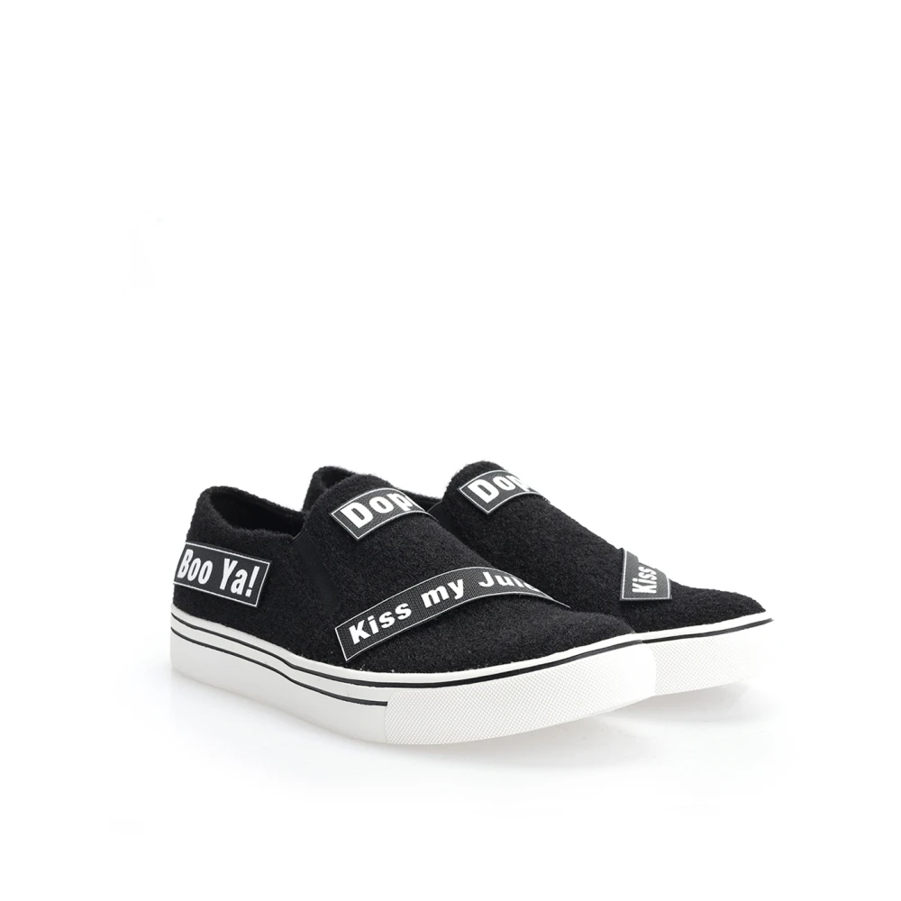 Juicy Couture Low Top Athletic Sneakers Dames Schoenen Zwart