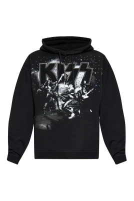 Kiss Relax Fit Hoodie