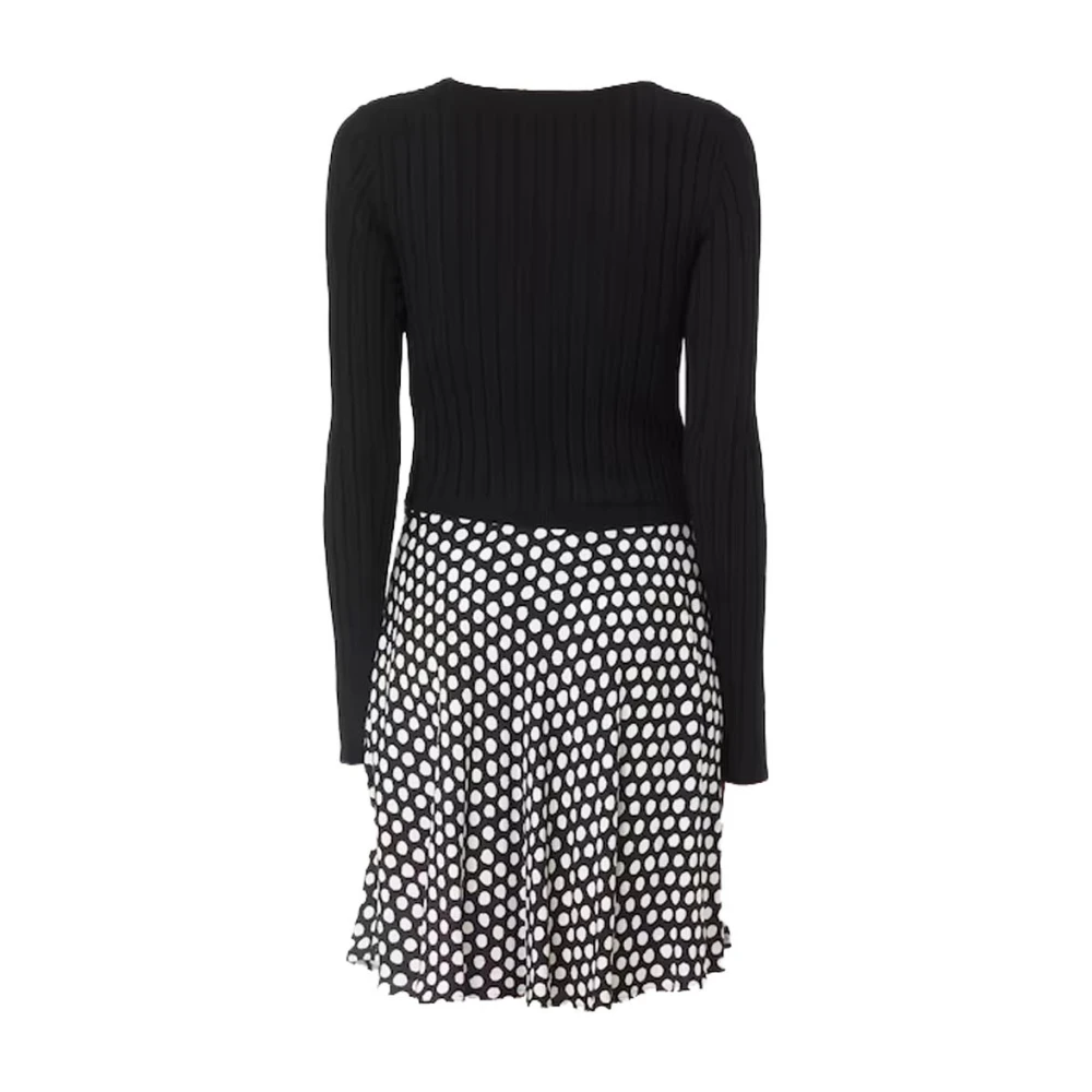 Pennyblack Viscose jurk met geribbelde top Multicolor Dames