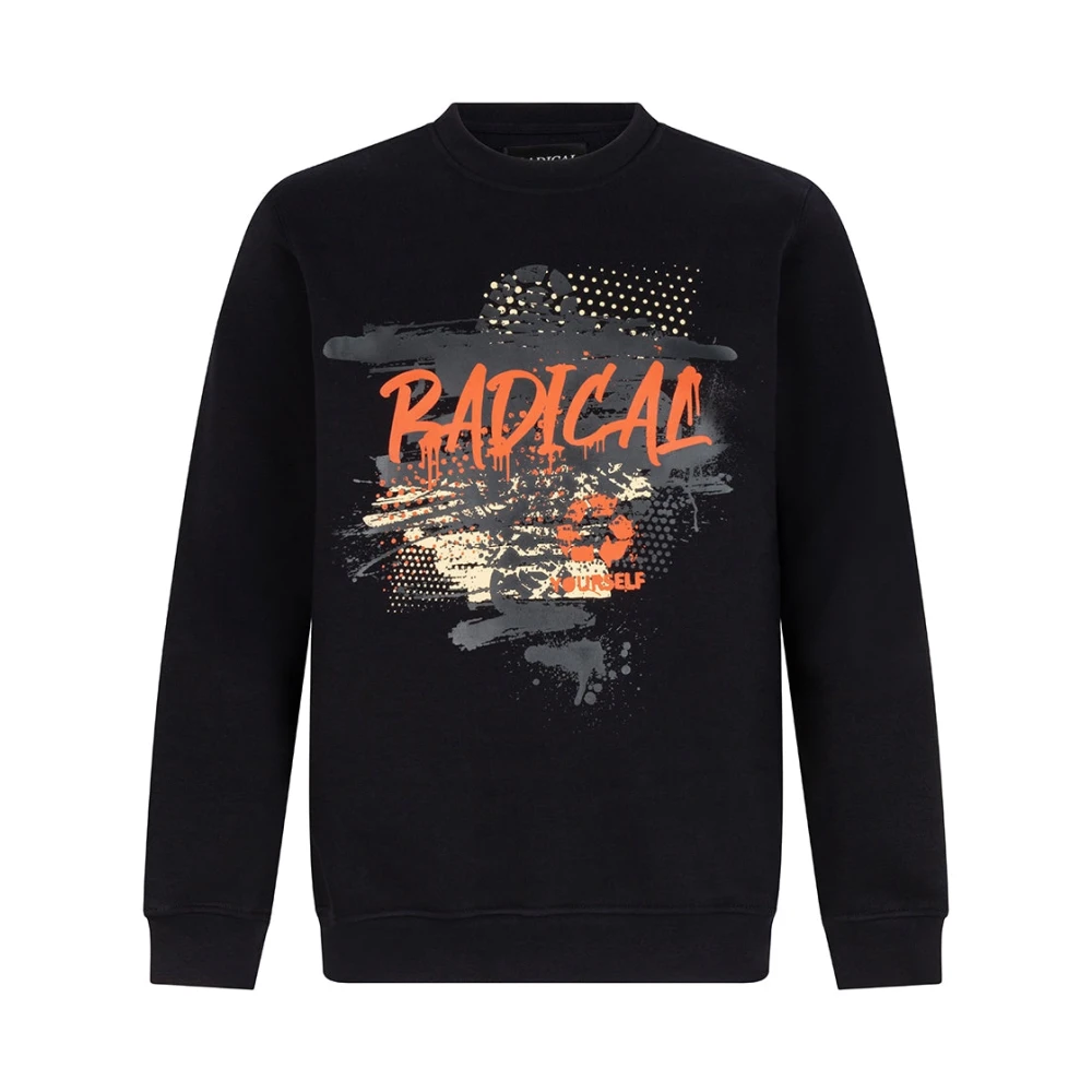 Radical Sweater | Zwart Black Heren