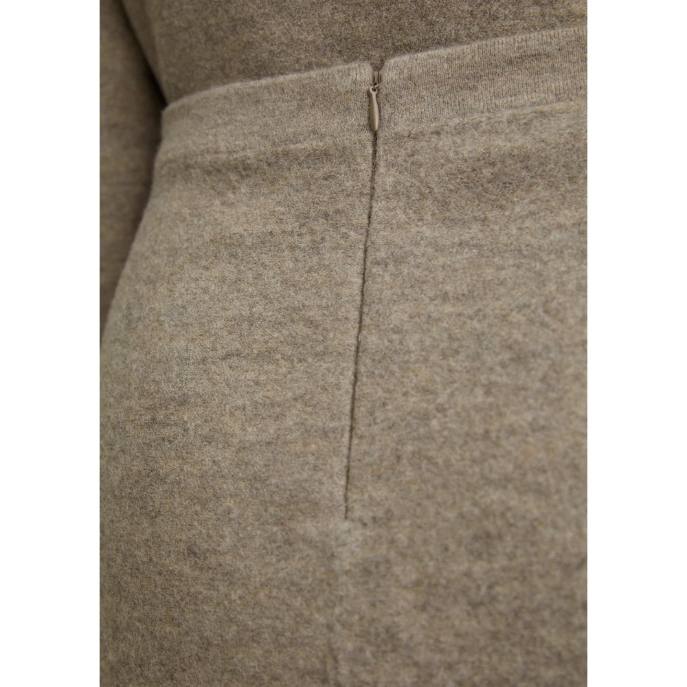 Marc O'Polo Wollen minirok gevormd Brown Dames