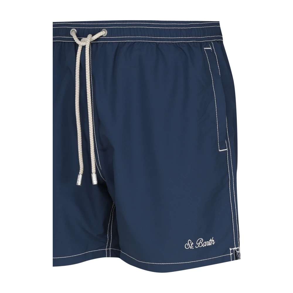 MC2 Saint Barth Donkerblauw Nylon Zee Kleding Blue Heren