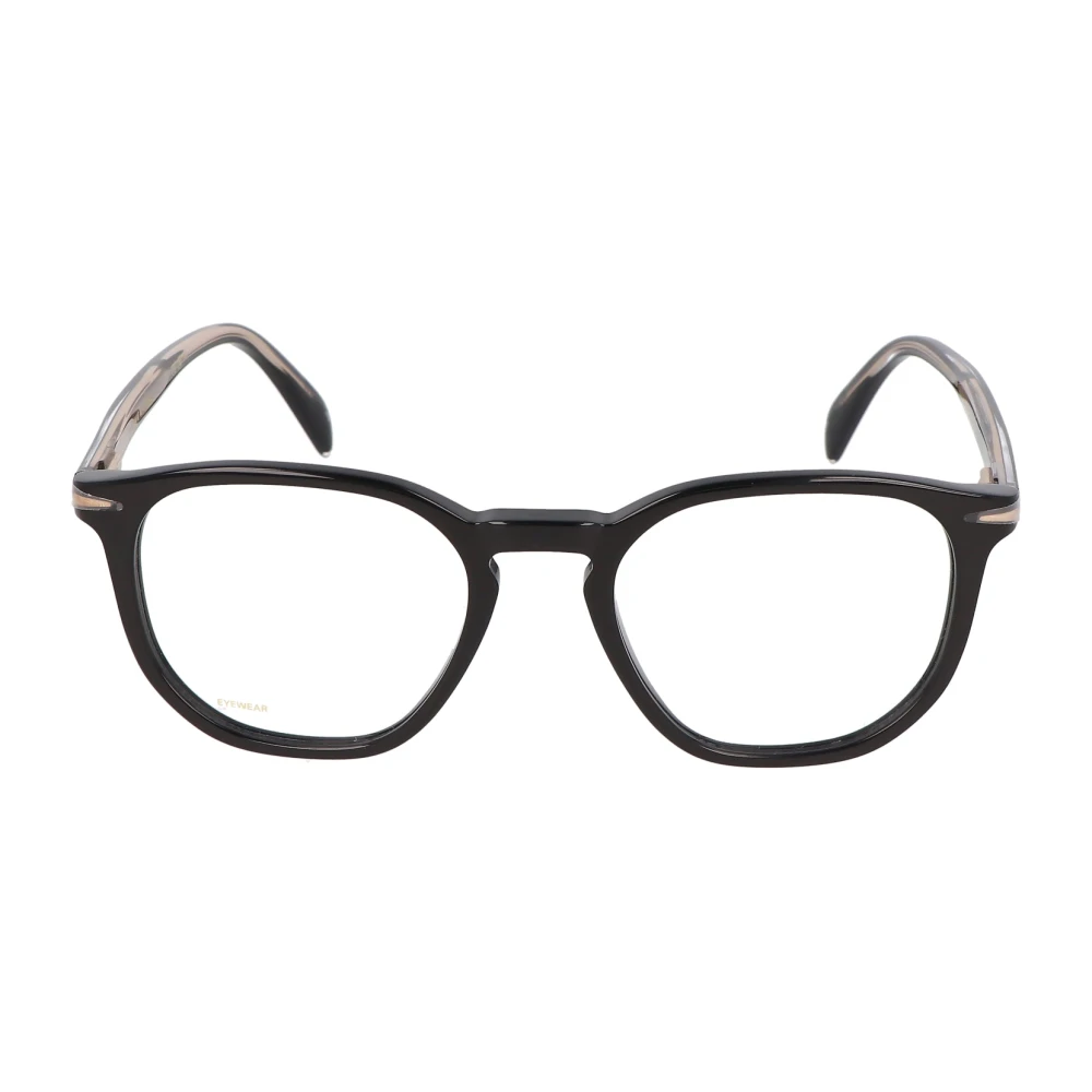 Eyewear by David Beckham Retro vierkant montuur bril Brown Unisex
