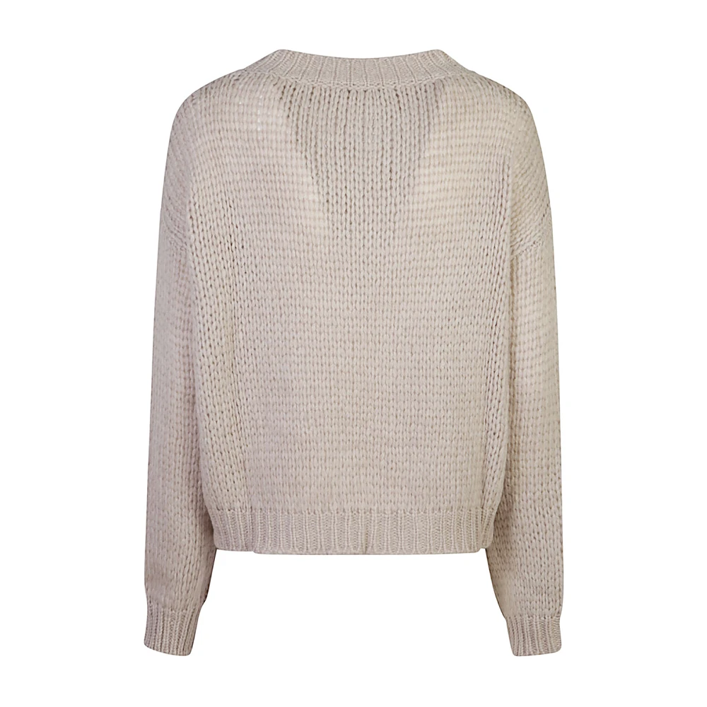 Roberto Collina Trendy Sweater Selection Beige Dames