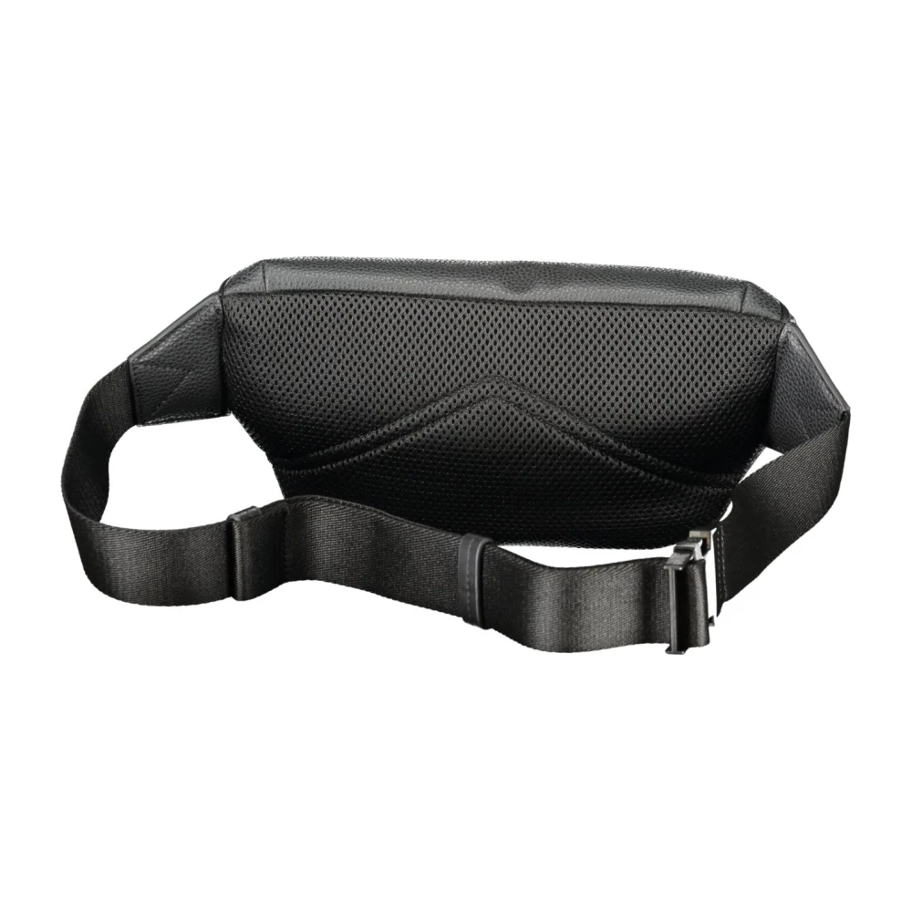 Calvin Klein Zwarte heren heuptas met verstelbare riem Black Heren